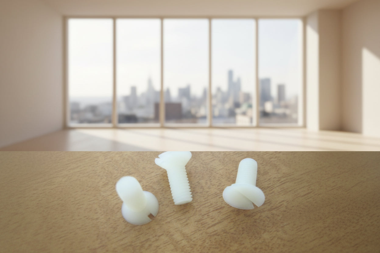 Shop - Socket Cap Screw Plastic M8x15mm Flat Head