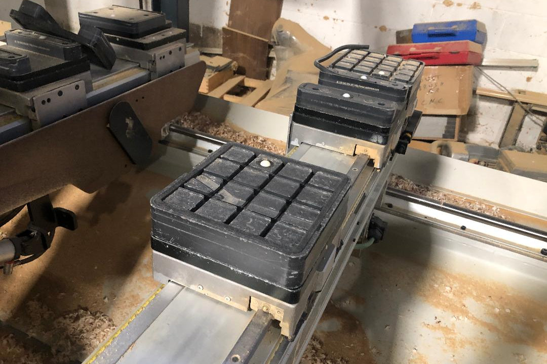 CNC Suction Pad for Busellato Pin Style 156*156-35mm Height