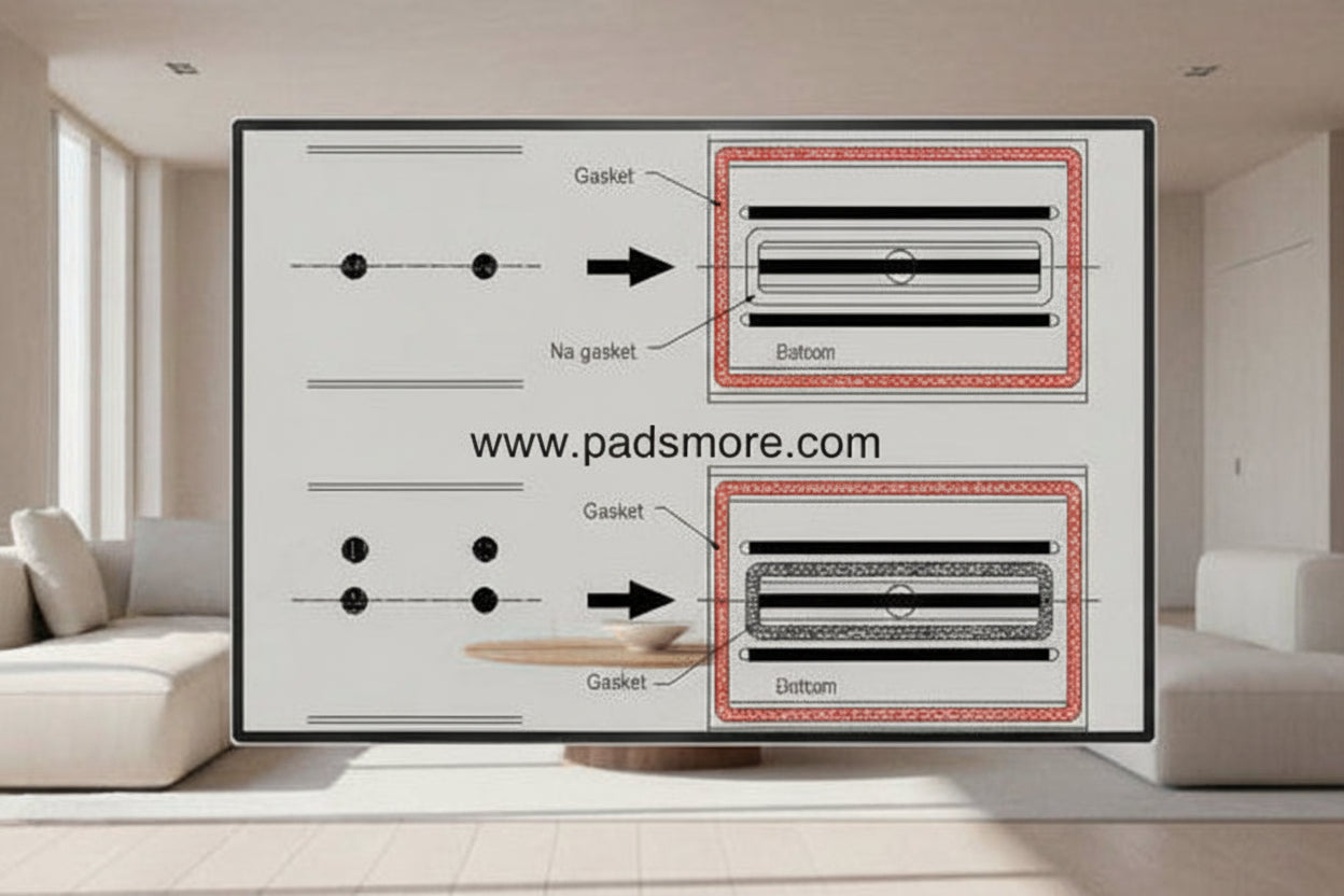 CNC Suction Blocks for circuit systems 160*115 - 100mm height (Rubber Top,Fixed)
