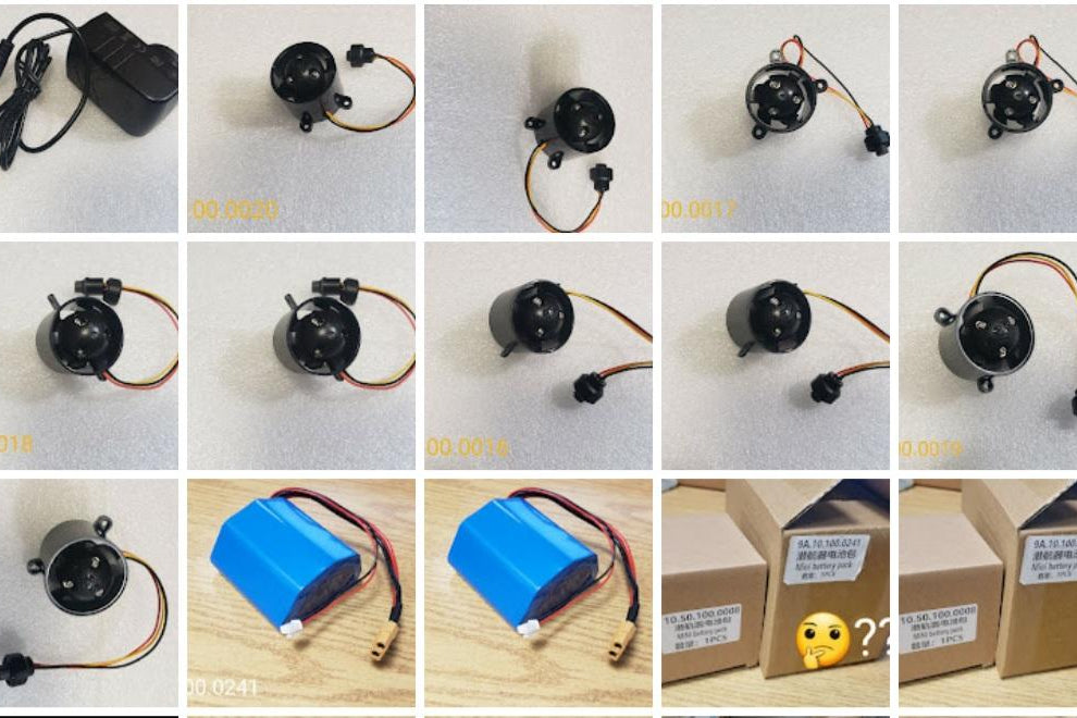 Chasing Underwater Drone - No#1 Left Front Motor for Mini (New)